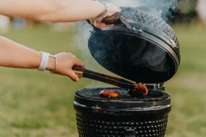 Glamping Pod in de natuur Eigen badkamer