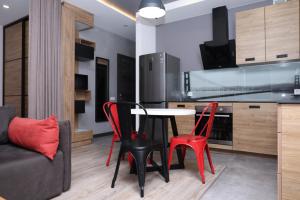 City view studio with terrace access
