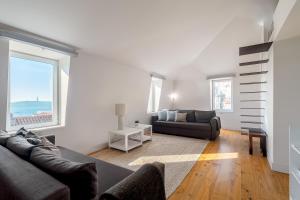 Loft Bica com vista para o rio