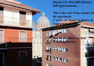 Apartment in the center of Rome with spectacular view of the Dome