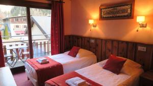 Hotels Le Dahu : Chambre Lits Jumeaux Standard
