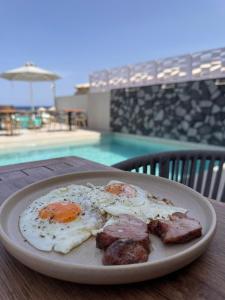 The Noverian Antama Organic Beach Resort Chania with Outdoor Heated Pool