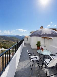 El nido del búho Soportujar Casa con terraza