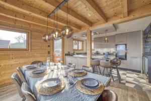 Chalet face au Mont Blanc wellnes