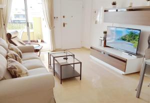 Apartment with large roof solarium