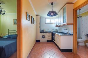 Apartamento con jardin en un chale