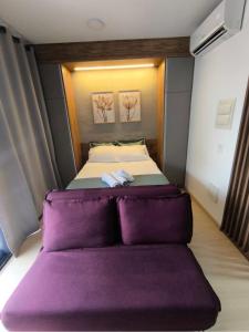 Studio Design: 600m Metrô | Ar Cond. & Wi-Fi 500mb