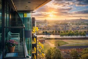 Modern 2bed 2bath apartment Canary Wharf - upto 4 person