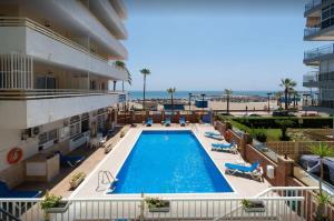 Terraza de ensueño en la playa