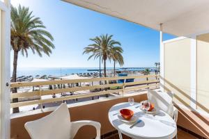 Terraza de ensueño en la playa