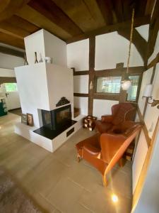Cottage am See mit Garten und Kamin