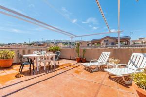 Casa en la playa con piscina Teresa