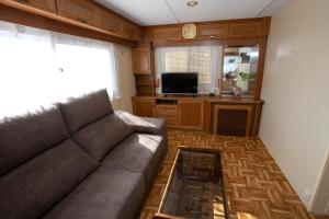 Mobilhome mit Garten und Pool