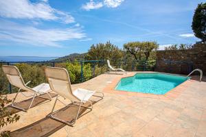 Maison Gaou Bénat Piscine Vue mer