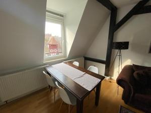 Fachwerkhaus an der Stadtmauer