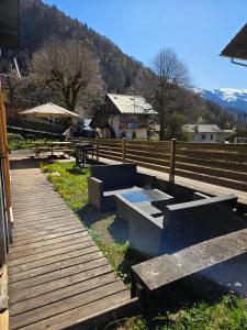 6 pers Samoëns Jardin, Vue et Wifi