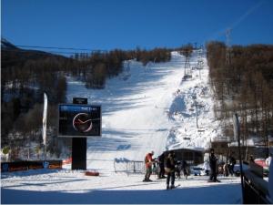 Appartement vue piste Luc Alphand