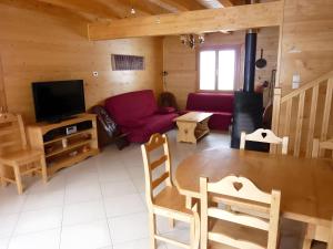 Deux grands chalets communicants