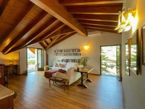 Attic With Panoramic View Of Lake Como