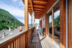 Pritscheshof Ferienwohnung Balkon