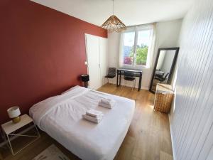 Appartement lumineux avec parking gratuit, accès Lyon rapide
