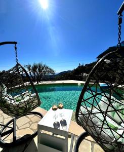 Fantastic villa in the bay of Cannes, 5 minutes from the beach - with private pool