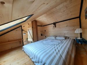 Chalet avec bain nordique-terrasse