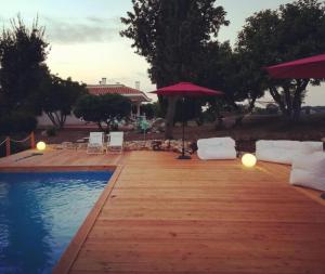 Suite in Villa Torto with pool