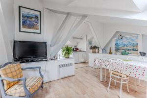 Appartement de maitre traversant
