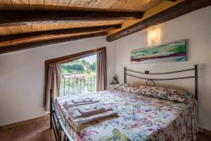 Mansarda con vista lago