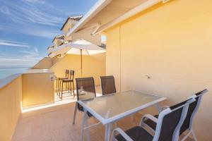 Beachfront penthouse in La Manga