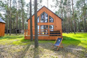 Czarnowodzianka domki w pierwszej linii brzegowej z widokiem na jezioro