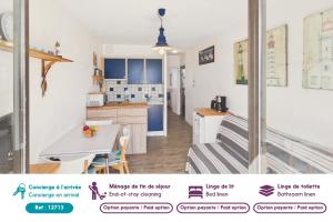 Appartement vue mer avec terrasse pour 2