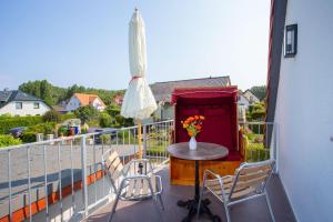 5 Sterne Ferienwohnung Boddenblick