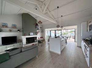 Villa des sablons, piscine chauffée