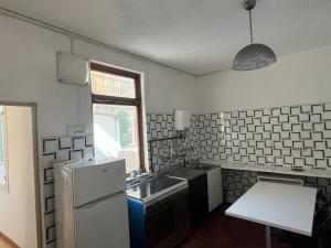 Green terrace in the center