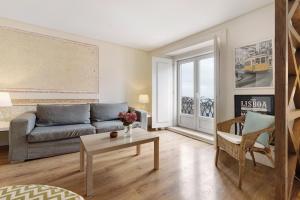 Apartamento central com vista rio
