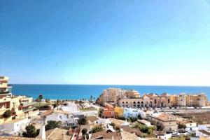 Modern terrassed house close beach