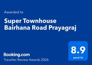 Townhouse Bairhana Road Prayagraj