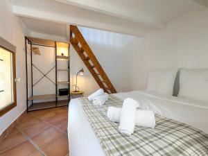 Grand studio, coin nuit & terrasse, plein centre