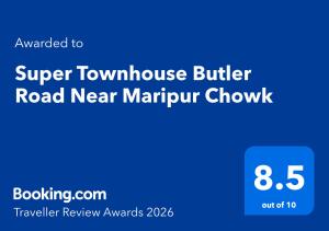 Super Townhouse Butler Road Near Maripur Chowk