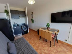 T1 cosy à Balaruc-les-Bains avec animaux admis, proche des thermes - FR-1-571-30