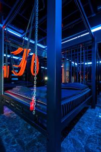 BDSM room Bydgoszcz z jacuzzi dużym tarasem i Balią zewnętrzną