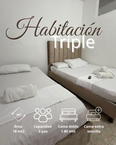 Hotel Colombia a una 1 cuadra de la Playa en Tolú
