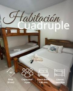 Hotel Colombia a una 1 cuadra de la Playa en Tolú