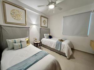 Elegant 2-Bedroom Apartment in Nuevo Vallarta, close to the beach w rooftop pool