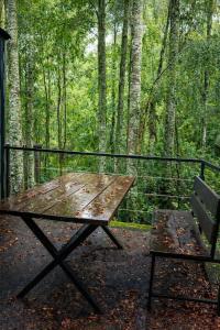 cabaña en la naturaleza