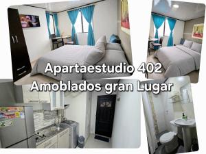 CAS Apartaestudios con cocina independiente cerca al aeropuerto Bogotá 1-4 piso