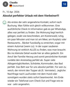Ostsee-Urlaub-Zempin direkt am Küstenwald, nur wenige Minuten zum Strand, optimal für Paare mit 1 Hund bis 45 cm Schulterhöhe