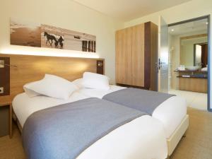 Appart'hotels Kyriad Prestige Residence Cabourg-Dives-sur-Mer : Appartement 1 Chambre avec 2 Lits Simples et 1 Canapé-Lit